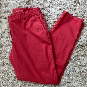 Talbots Vibrant Salmon Trouser Pants